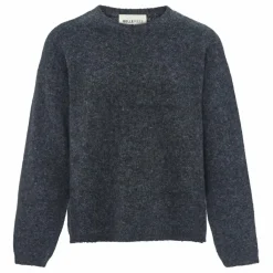 BELLEPIECE Pull Derby Laine Mérinos Extra Fine | Gris anthracite Online