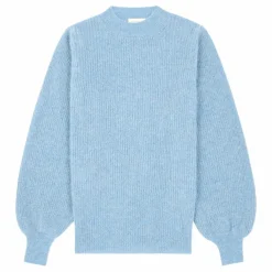 Hot SMALLABLE BASICS Pull Femme Alpaga | Bleu ciel