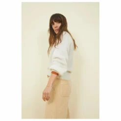 Femme SMALLABLE BASICS Pulls, Gilets|Pull Femme Col Rond Alpaga |