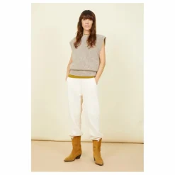 Femme SMALLABLE BASICS Pulls, Gilets|Pull Femme Sans Manches Alpaga |