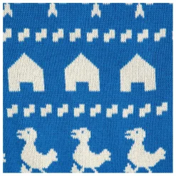 New Bobo Choses Pull Ferme Coton Bio | Bleu