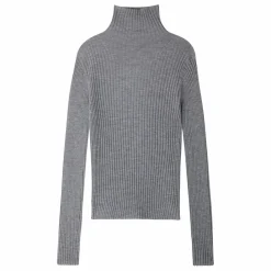 Outlet Soeur Pull Filao Laine Mérinos | Gris chiné