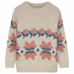 Tangerine Pull Fleuri | Beige Clearance