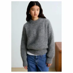 Surprise Paris Pull Grace Super Kid Mohair | Gris clair Discount