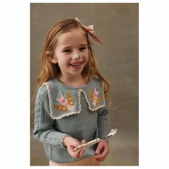 Enfant Louise Misha Pull Grand Col Rilda |