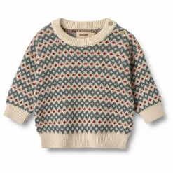 Wheat Pull Harlow Jacquard Coton Bio | Beige