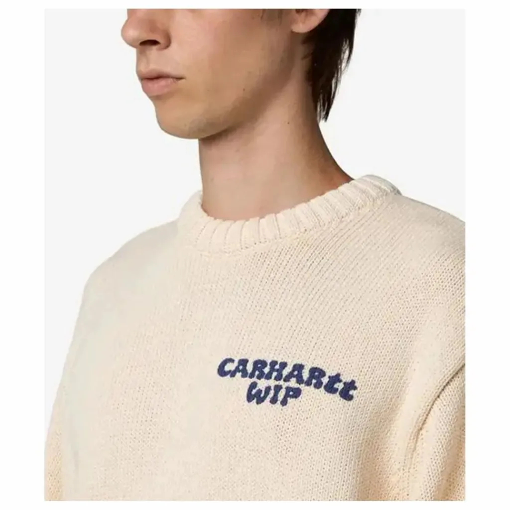 Homme Carhartt WIP Pull Helix Coton Recyclé |