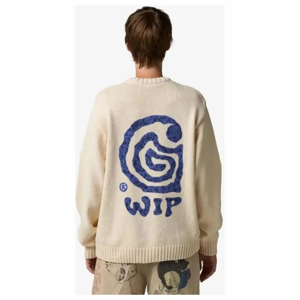 Homme Carhartt WIP Pull Helix Coton Recyclé |