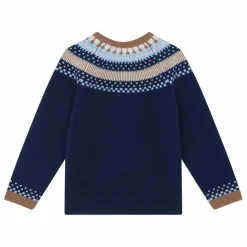 Enfant Tartine et Chocolat Pull Jacquard Laine |