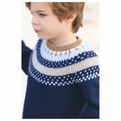 Enfant Tartine et Chocolat Pull Jacquard Laine |