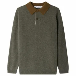 Bonpoint Pull Jameson Cachemire | Vert kaki