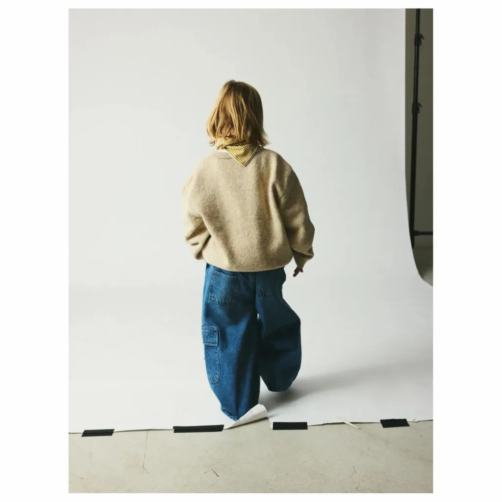 Enfant brunobruno nation Pull Jude Laine Mérinos |