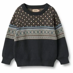 Enfant Wheat Pull Julius Jacquard Coton Bio |