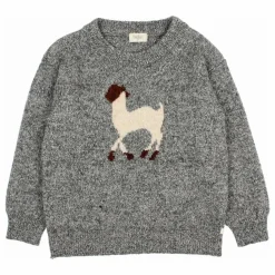 Discount Búho Pull Lama Fibres Recyclées | Gris