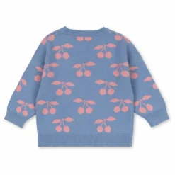 Enfant Konges Sløjd Pulls, Gilets|Pulls, Gilets|Pull Lapis Cerises Coton Bio |