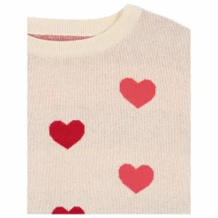 Enfant Konges Sløjd Pulls, Gilets|Pulls, Gilets|Pull Lapis Cœurs Coton Bio |