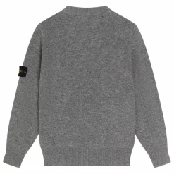 Online Stone Island Pull Logo Laine | Gris