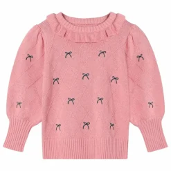 Clearance Fliink Pull Lucie Coton Bio | Rose