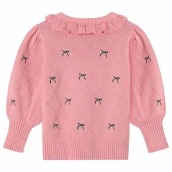 Clearance Fliink Pull Lucie Coton Bio | Rose