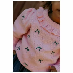 Clearance Fliink Pull Lucie Coton Bio | Rose