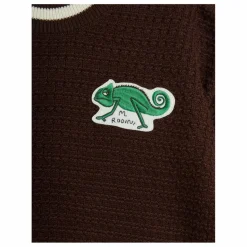 Enfant Mini Rodini Sweats|Sweats|Pull Lézard Manches Courtes Coton Bio |