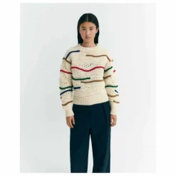 Sale Thinking Mu Pull Macrame Candela Laine | Ecru