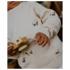 Enfant Fliink Pulls, Gilets|Pulls, Gilets|Pull Mahdi Chiens Coton Bio |