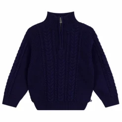 Enfant Petit Bateau Pull Maille Torsadée Coton Bio |