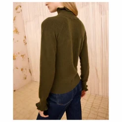 Ulla Johnson Pull Maisie Cachemire | Vert foncé
