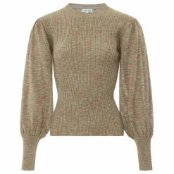 Femme Alma Deia Pulls, Gilets|Pull Manches Bouffantes Lurex |