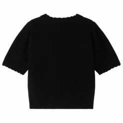 Enfant Bonpoint Pulls, Gilets|Pull Manches Courtes Justine Laine Cachemire |