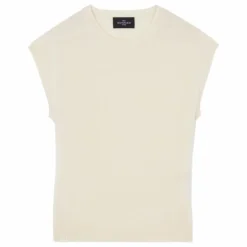 Femme Bompard Pulls, Gilets|Pull Manches Courtes Ras de Cou Cachemire |