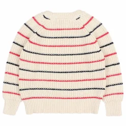 Enfant Búho Pull Marine Coton Bio |