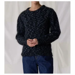 Femme Leon & Harper Pull Mat Léopard Kid Mohair et Mérinos |