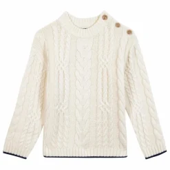 Bonton Pull Maylon Laine | Ecru Discount