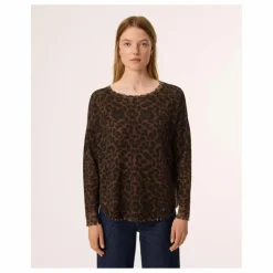 Femme Kujten Pulls, Gilets|Pull Melah Léopard Cachemire |