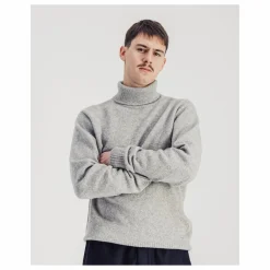 Online Parages Pull Michel Laine Mérinos Superfine | Gris chiné