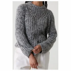 Leon & Harper Pull Mitzi Baby Alpaga | Gris New