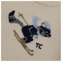 Tartine et Chocolat Pull Mouffette Laine | Beige Online