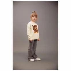 Enfant Mini Rodini Pulls, Gilets|Pulls, Gilets|Pull Ours Intarsia Coton Bio |