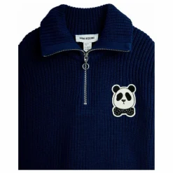 Enfant Mini Rodini Pulls, Gilets|Pulls, Gilets|Pull Panda Coton Bio |