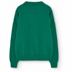 Sale The Animals Observatory Pull Polo Raver Coton Bio | Vert