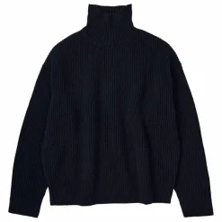 Clearance FUB Pull Raw Laine - Collection Femme | Bleu marine