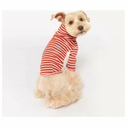 The Furry Folks Pull rayé | Rouge