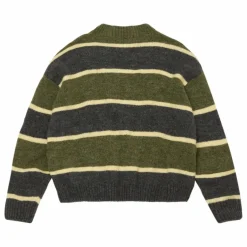 Main Story Pull Rayures | Gris anthracite Outlet