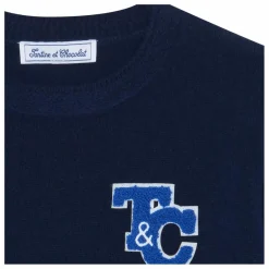 Enfant Tartine et Chocolat Pull Robot Laine |