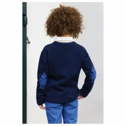 Enfant Tartine et Chocolat Pull Robot Laine |