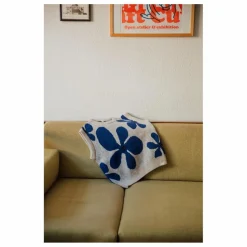 Matona Pull Sans Manches Fleurs Laine | Gris Discount