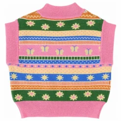 Enfant Goldie + Ace Pull Sans Manches Flutter By |