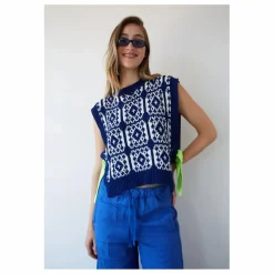 Dr Bloom Pull Sans Manches Gusto | Bleu marine